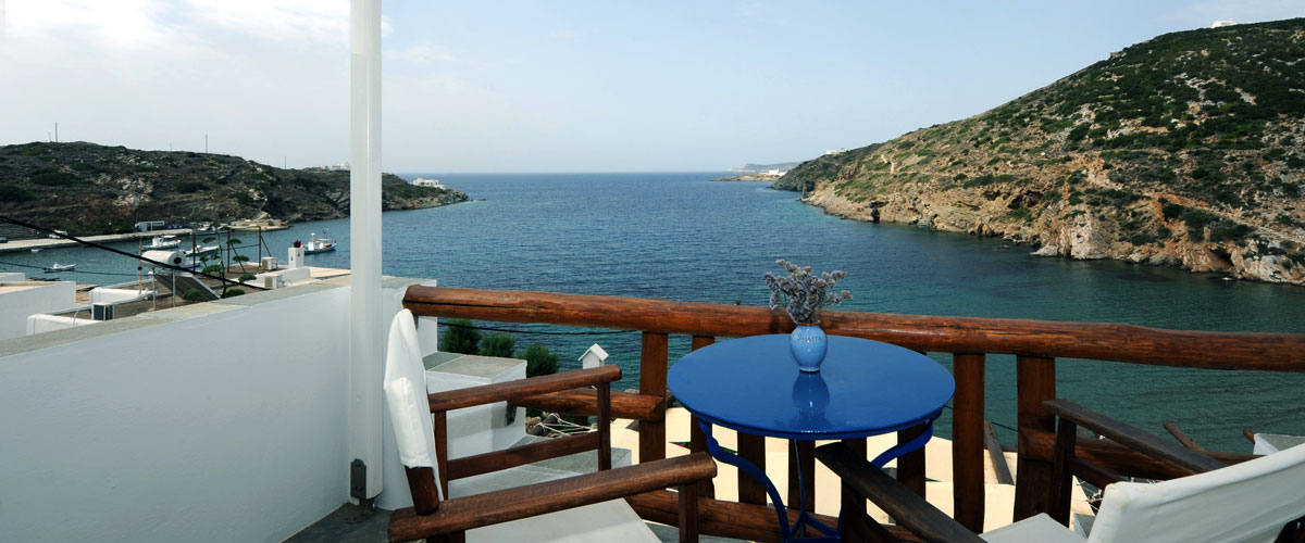 Rooms to let Thalata in Sifnos